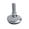 Metal con tornillo ajustable de PP, soporte para muebles, accesorios para patas de sofá, montaje de patas