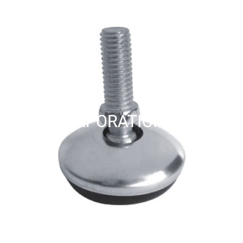 Metal con tornillo ajustable de PP, soporte para muebles, accesorios para patas de sofá, montaje de patas