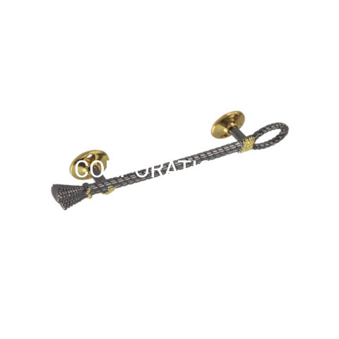 Mango de latón antiguo para muebles, aleación de zinc de estilo europeo, 64mm, 96mm, cobre antiguo