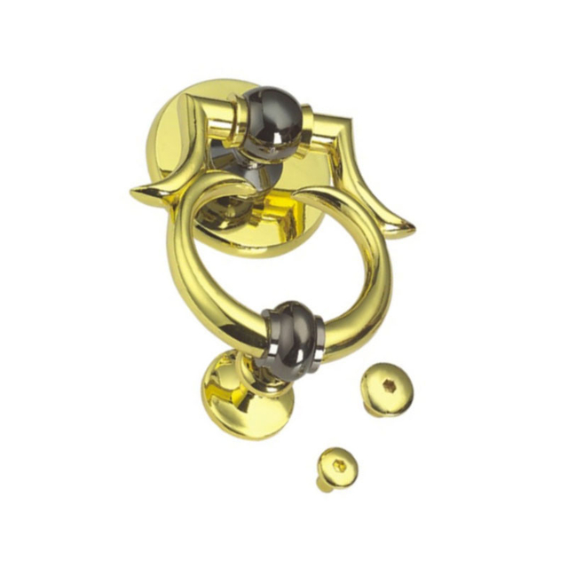 Manija del cajón de la manija del anillo de oro de la aleación del cinc de la fuente de la fábrica 85m m