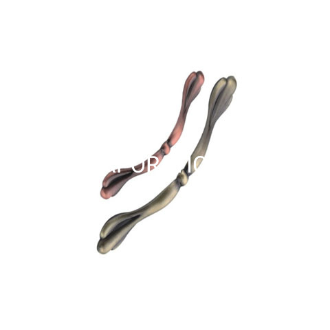 Manija de muebles de manija de gabinete de aleación de zinc de estilo europeo de moda de suministro de fábrica