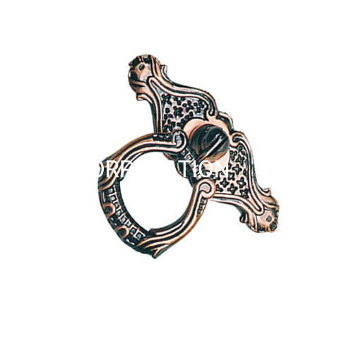 Perilla clásica decorativa del gabinete del botón de la cocina del botón del cajón de la aleación 40m m del cinc