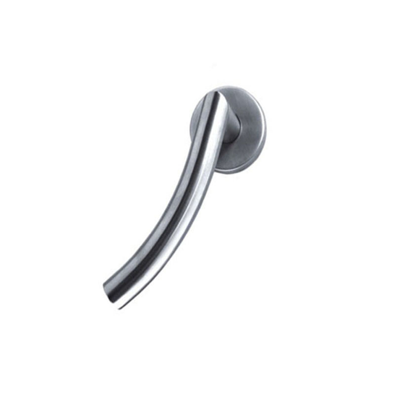 Manija de palanca tubular SUS304 SUS201, manija de puerta, manija de oficina, venta superior