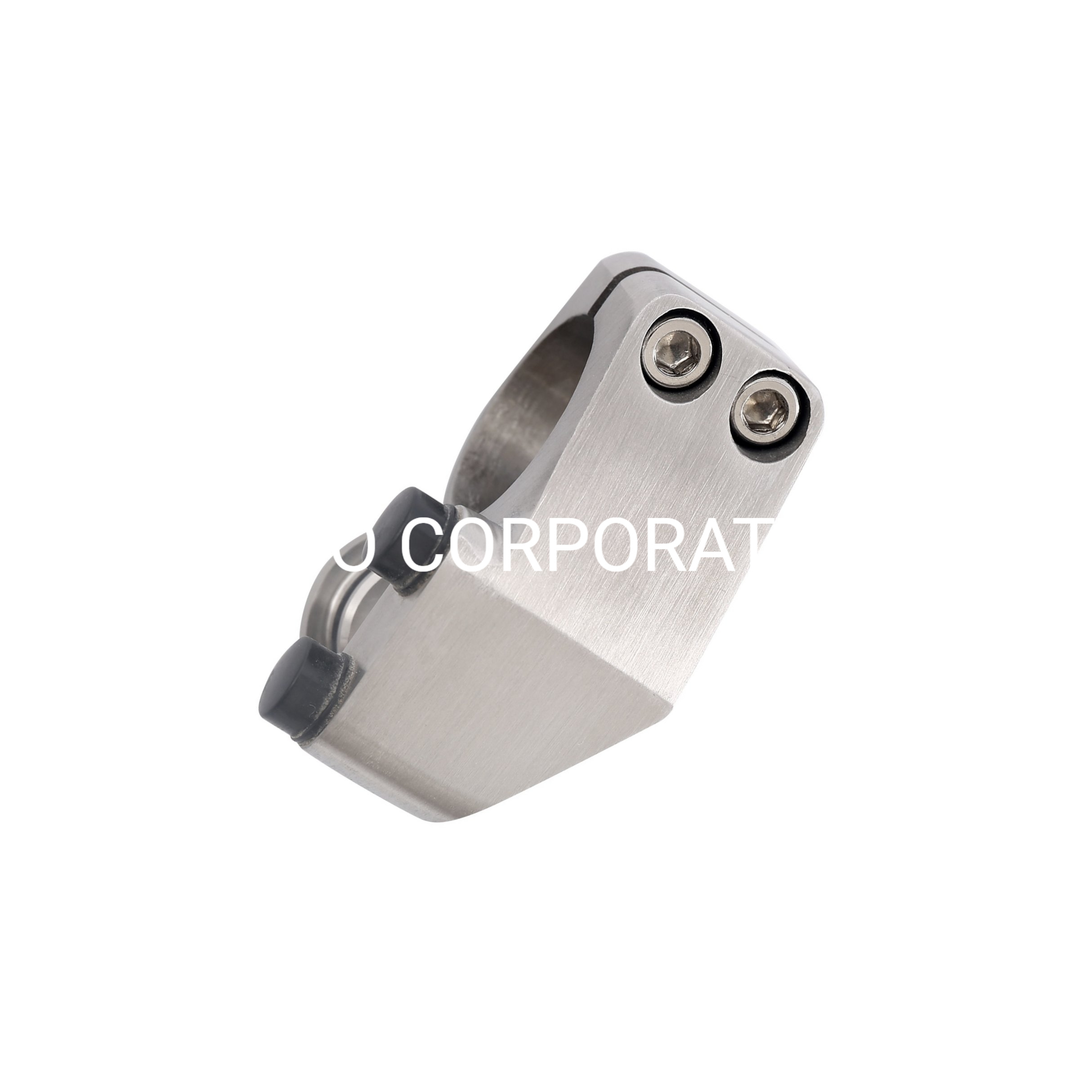 Sistema de deslizamiento de vidrio de acero inoxidable, montaje de puerta de vidrio para baño, juegos únicos de herrajes para baño