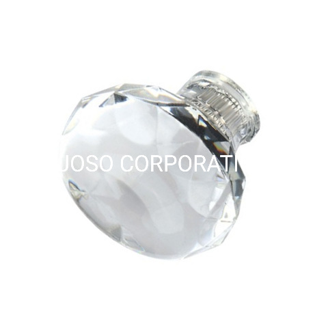 Perilla de cristal para gabinete, manija para muebles, perilla para armario, perilla de cocina