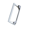 Tirador de muebles cromado brillante de aleación de zinc, 96mm, 128mm, venta superior