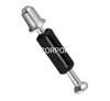 Top venta de plástico negro y perno negro herrajes para muebles accesorios para muebles soporte de estante de tornillo de gabinete