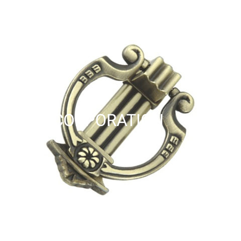 Manija clásica del gabinete de la manija de puerta de la manija del tirón de la aleación del cinc de 50m m