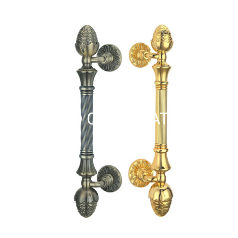 Accesorios de construcción, tirador de puerta de color dorado, tirador de muebles, herrajes para puertas