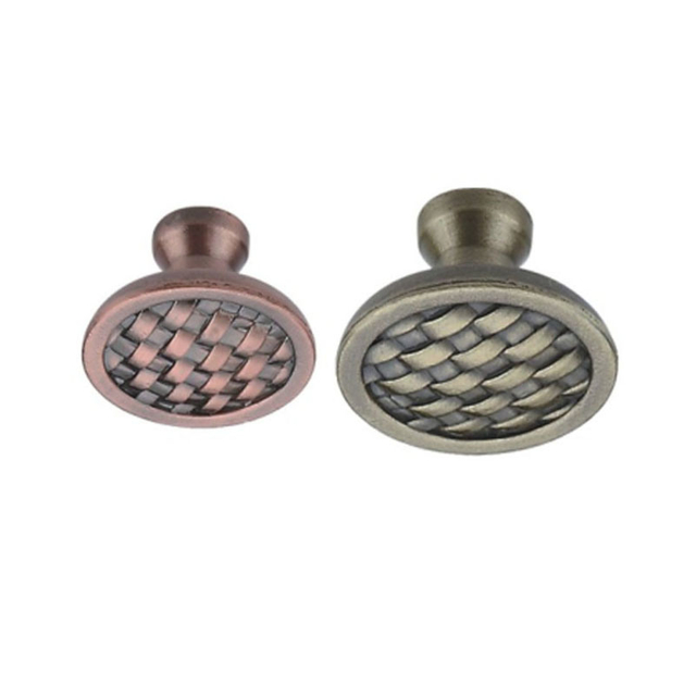 Manija creativa del gabinete de la perilla del aparador de la aleación 30m m 34m m del cinc de la decoración