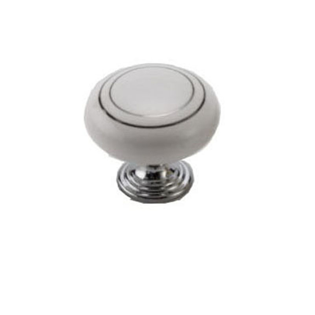 Suministro de fábrica Venta superior Aleación de zinc de 35 mm con manija de pecho de cerámica