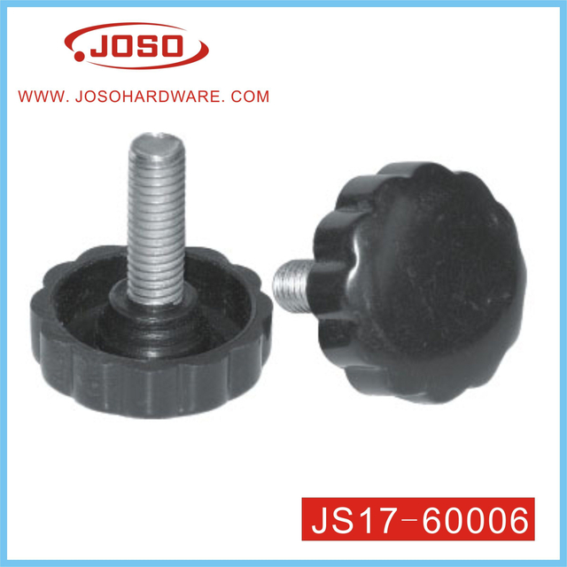 Tornillo deslizante ajustable de metal para herrajes para muebles para patas de sofá