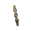 Tirador exterior de armario para puerta de muebles, aleación de zinc de alta calidad, 120mm