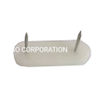 PP con protector de mesa de accesorios para muebles, deslizador de uñas doble blanco de Metal