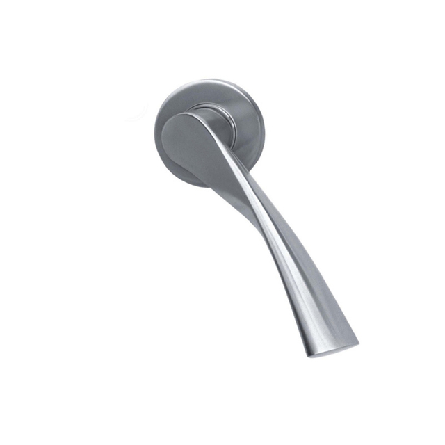 Palanca de puerta de acero inoxidable 304 de alta calidad, manija de 129mm, manija de oficina
