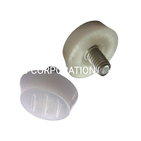 Pierna ajustable plástica al por mayor del gabinete de la pierna ajustable del sofá del tornillo ajustable